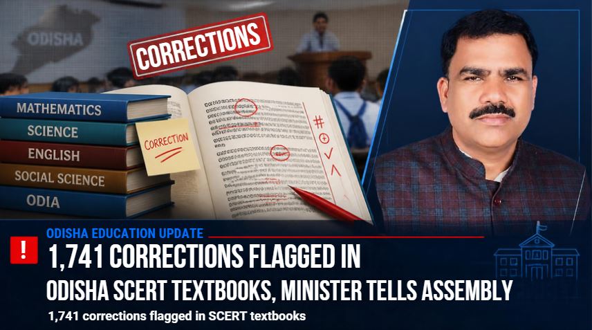 1,741 Corrections Flagged in Odisha SCERT Textbooks, Minister Tells Assembly